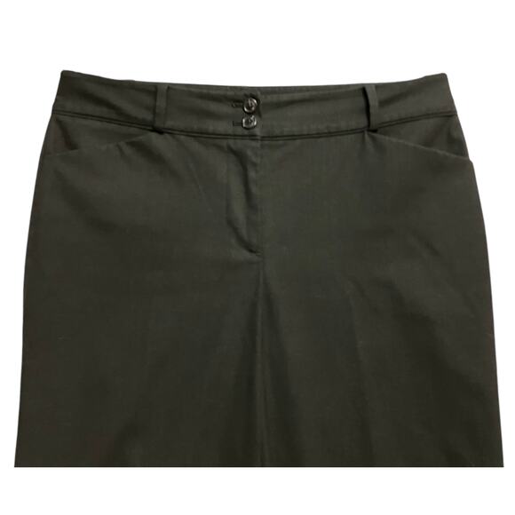 Ann Taylor Women's Black Signature Mid-Rise Flare 32" Inseam Career Pants SZ 4 - Picture 5 of 8